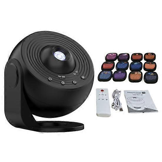 Bluetooth-compatible Projection Light with Timer 360-Degree Rotation Adjustable Focus Ceiling Night Light Star Projector Lamp