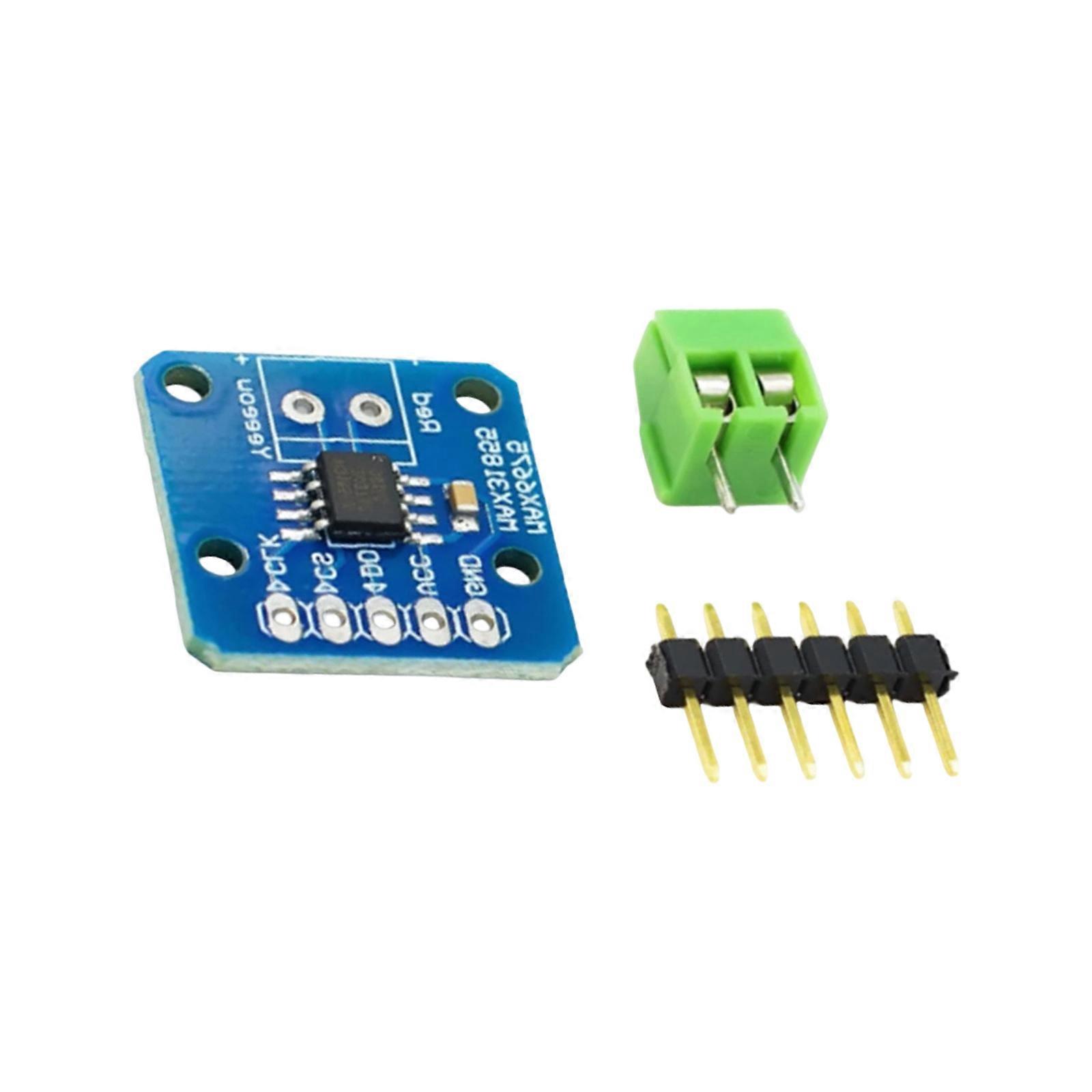 MAX6675 MAX3185 Thermocouple Amplifiers Board for RPi with 0.25°C Resolution Precise Multicolor