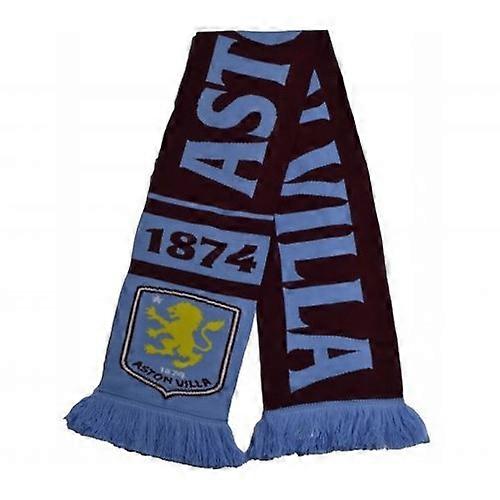 Aston Villa FC Nero Logo Winter Scarf