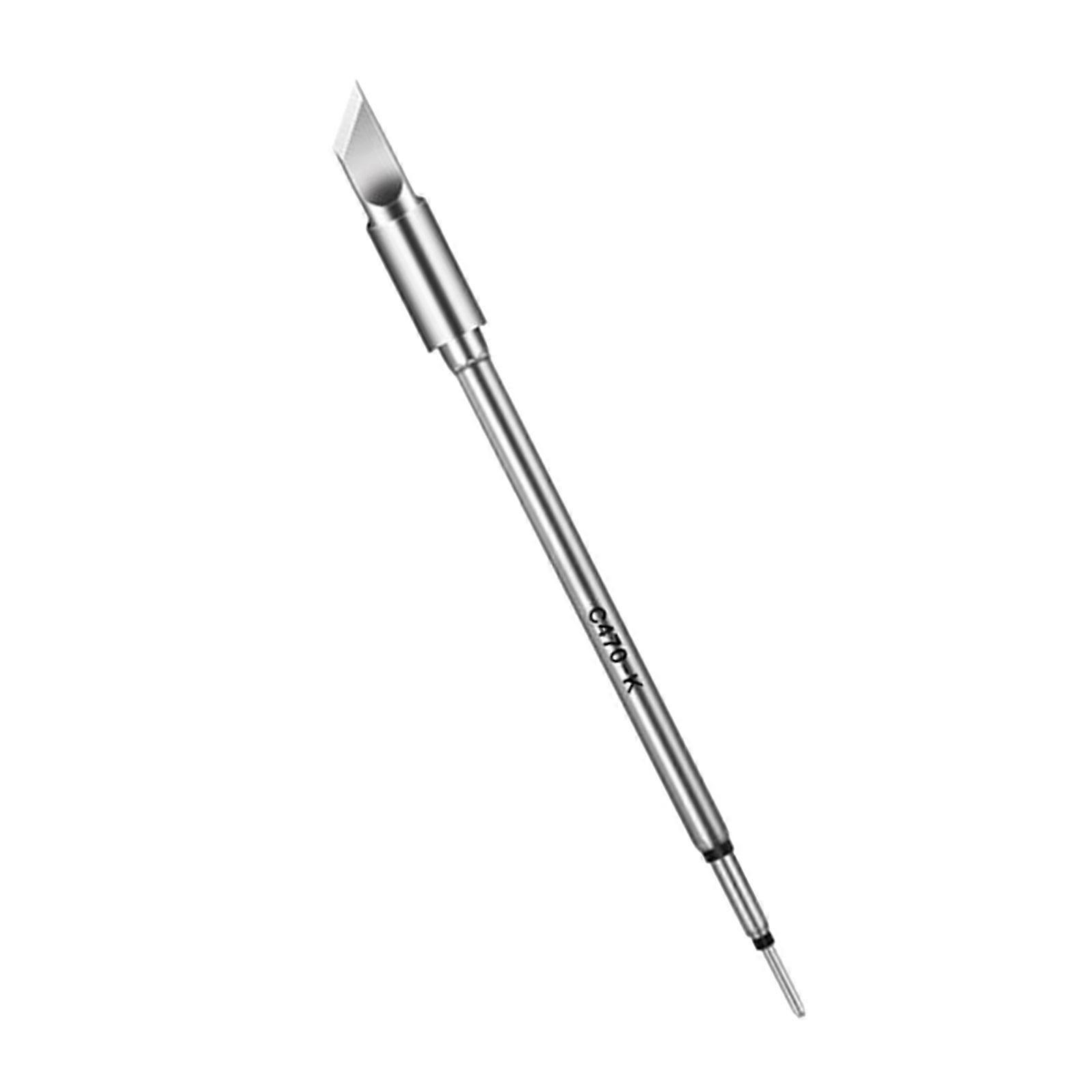 Premium Copper Soldering Iron Tip Rapid Heat Transfer Build In Durability Cores For Long Lastingly Welding Applications Multicolor