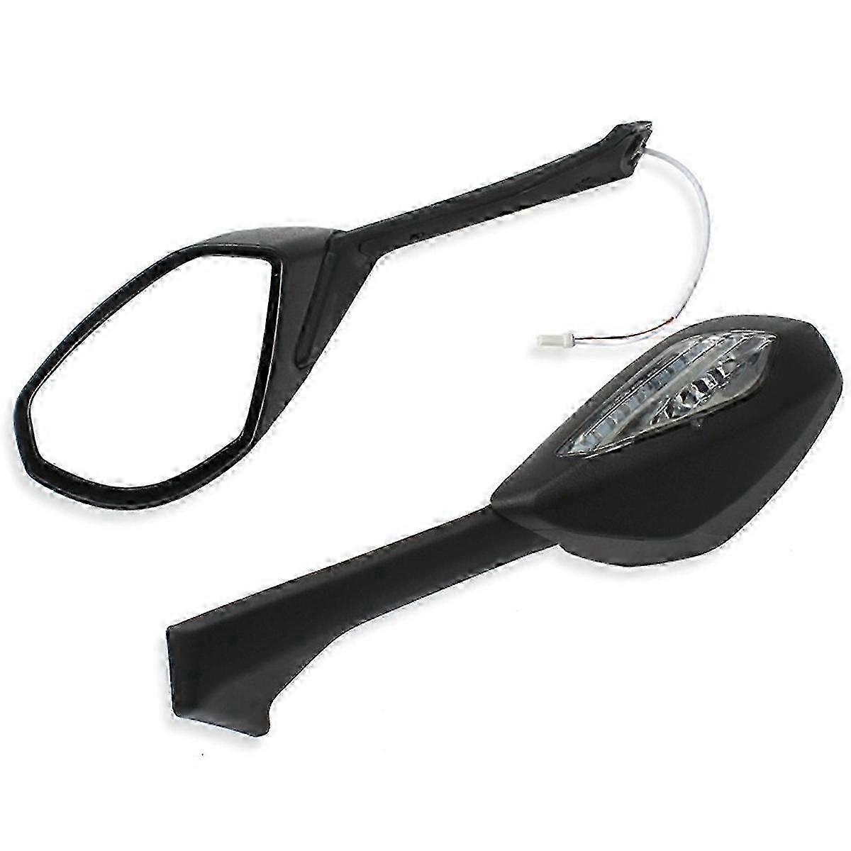 Motorcycle Mirrors LED Turn Signals For Ducati Panigale V4 V4S x