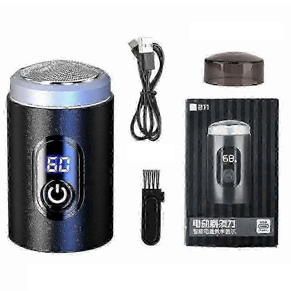 LCD Display Portable MINI Electric Shaver For Men Travel Beard Razor