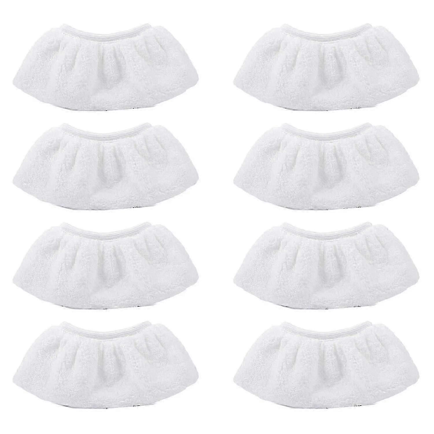 8 حزمة مجموعة غطاء قماش من الألياف الدقيقة لمنظف بخار كارشر Easyfix Sc2 Sc3 Sc4 Sc5 ملحقات فوهة يدوية - QH