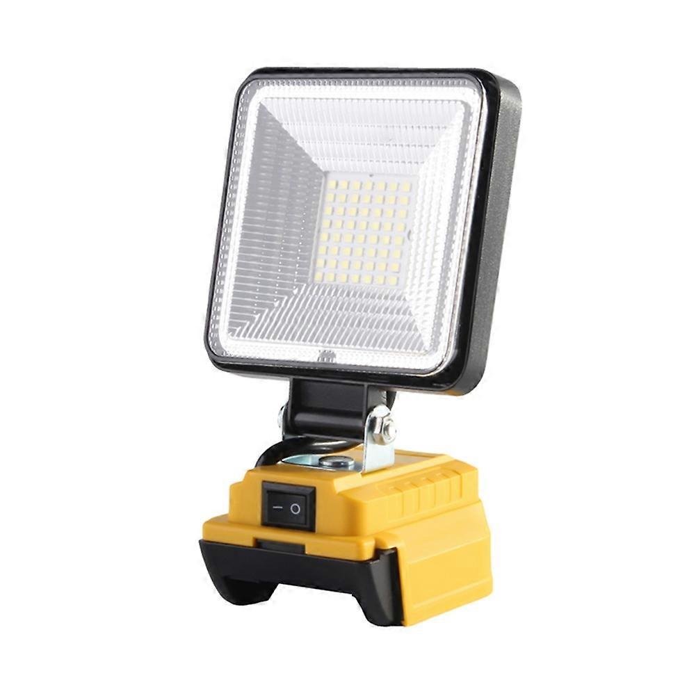 18V Li-Ion Cordless LED Flashlight with USB & Type-C Charging Port, 4 Inch for Dewalt Flood Lights