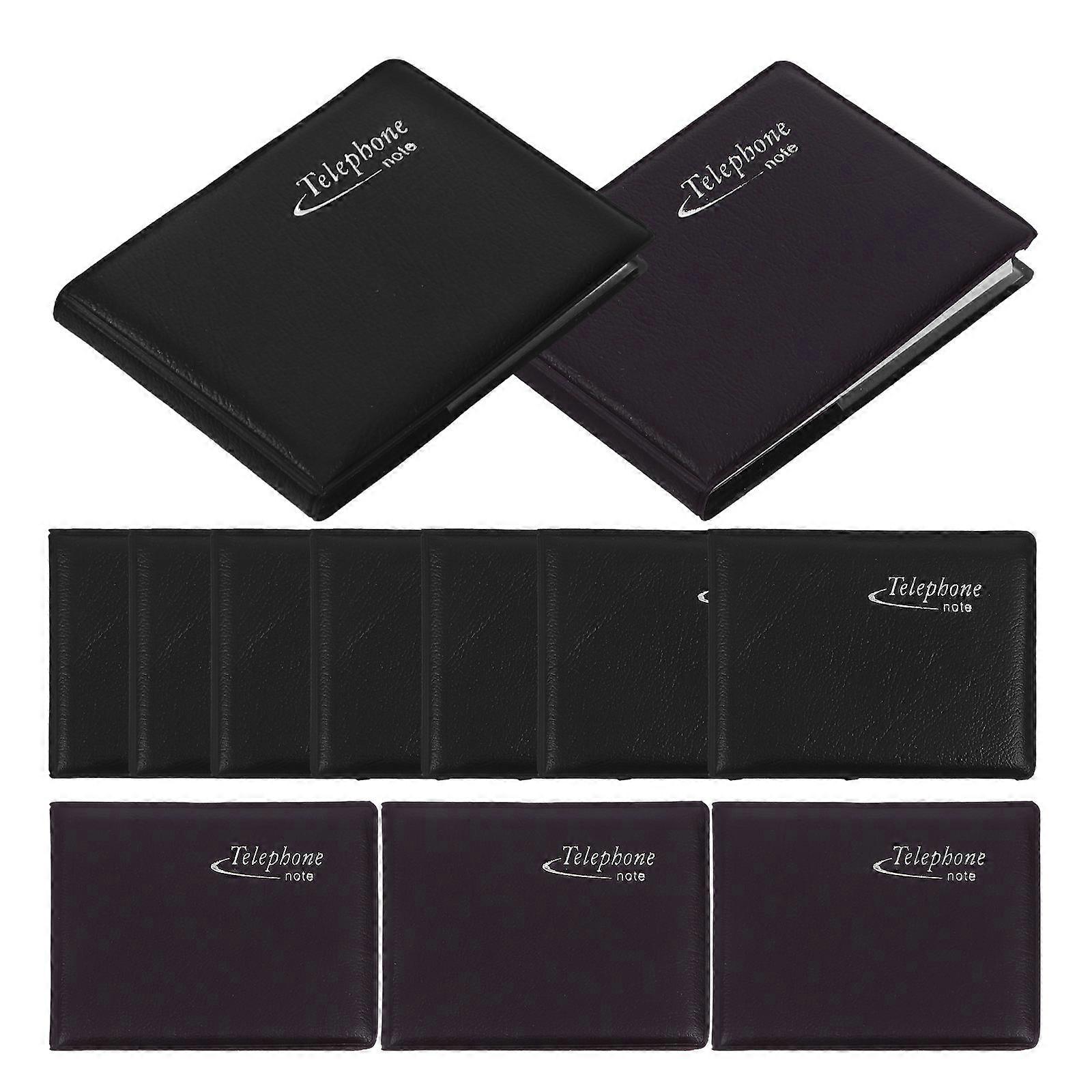 12Pcs Small Address Book Pocket Phone Number Notepad Small Telephone Address Notebook