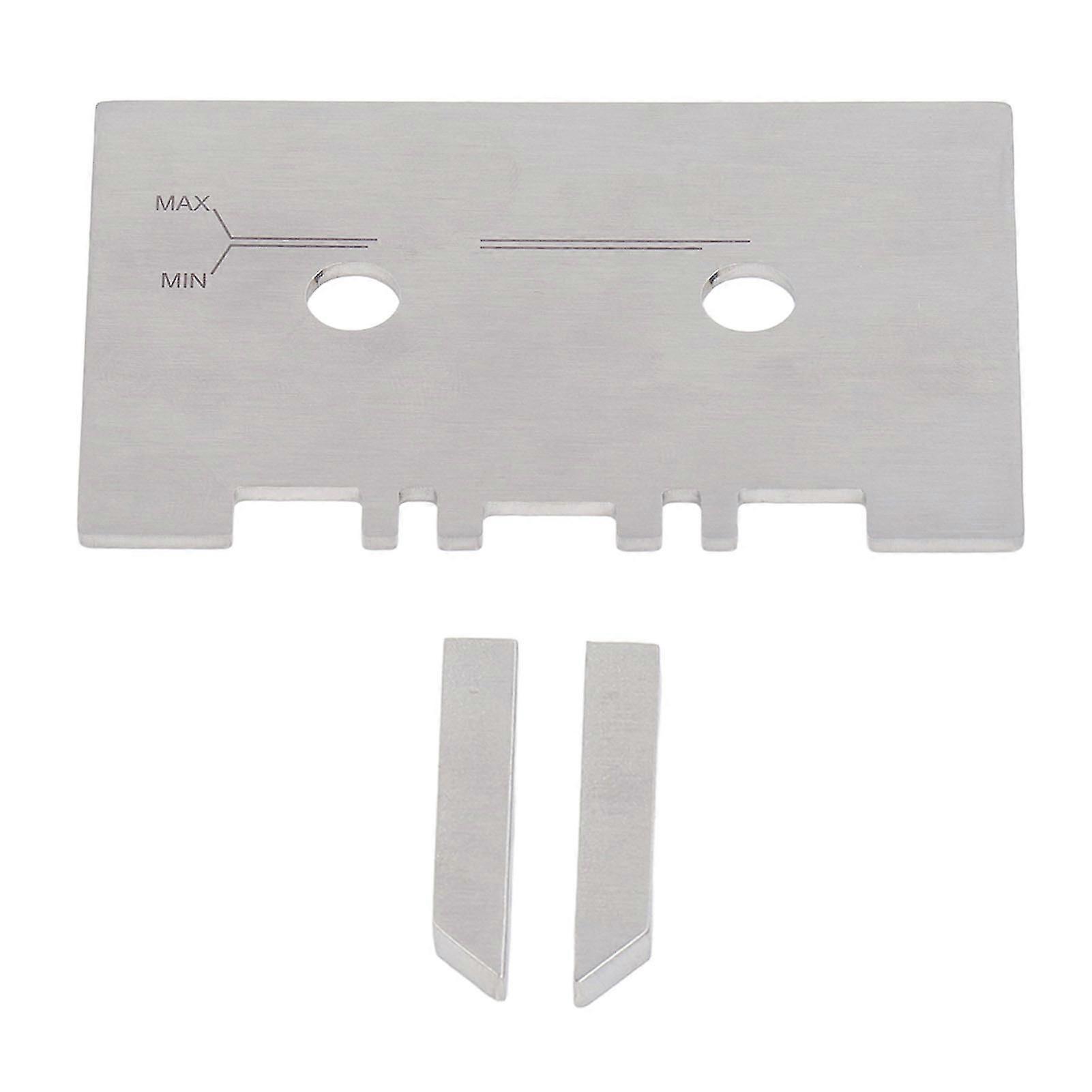 1 Set Head and Guide Gauge Mechanical Alignment High Accuracy Guide Gauge Mechanical Alignment with Check Bar for TEAC for BASF for Nagar