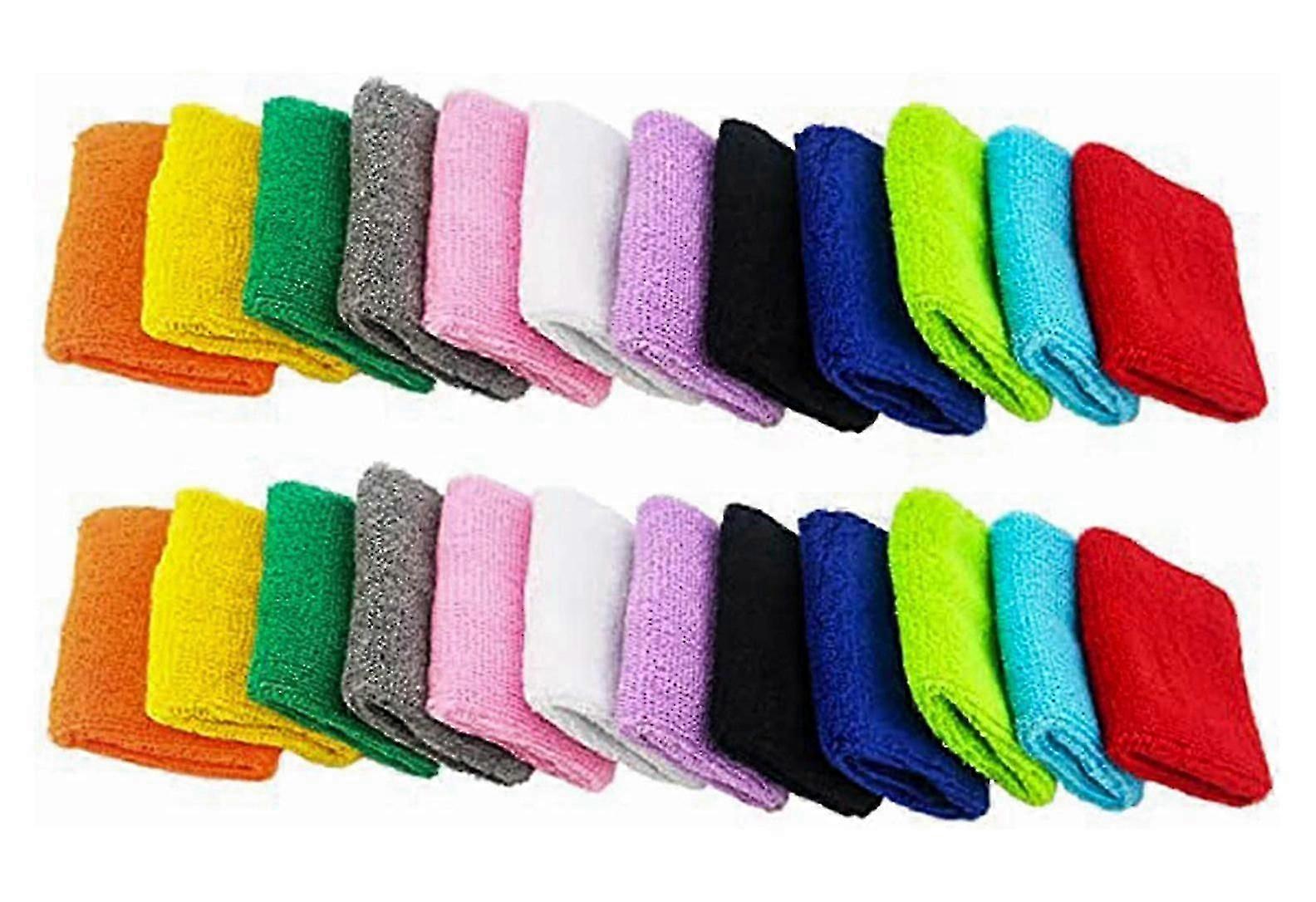 12 pack basketball wristbands for teams