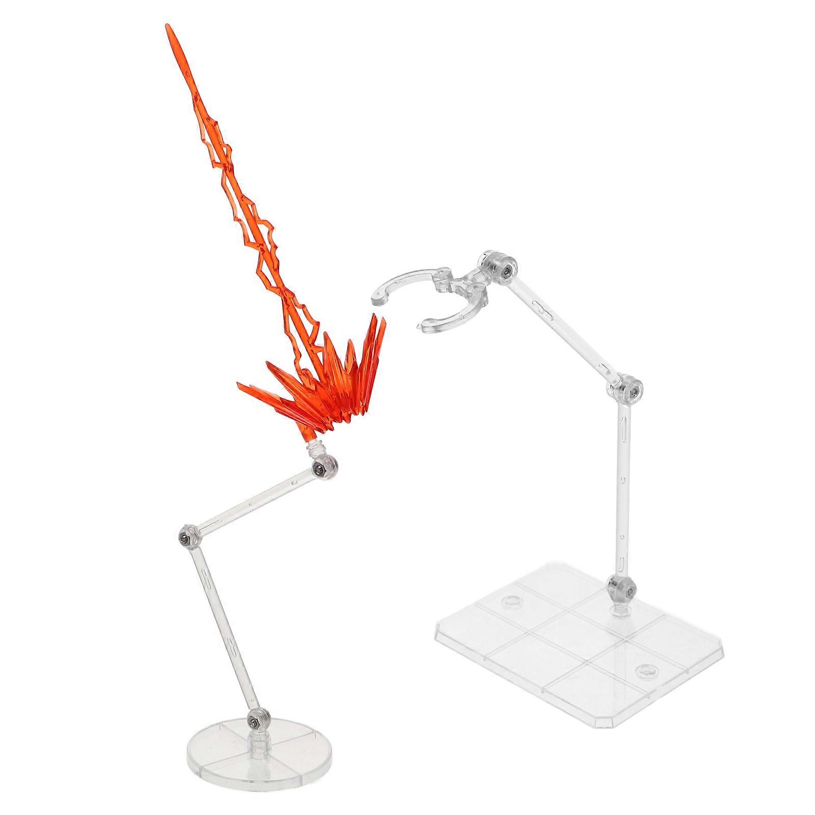 Clear Action Figure Stands For Collectors Model Exhibition With Convenient Display Feature 1 Set
