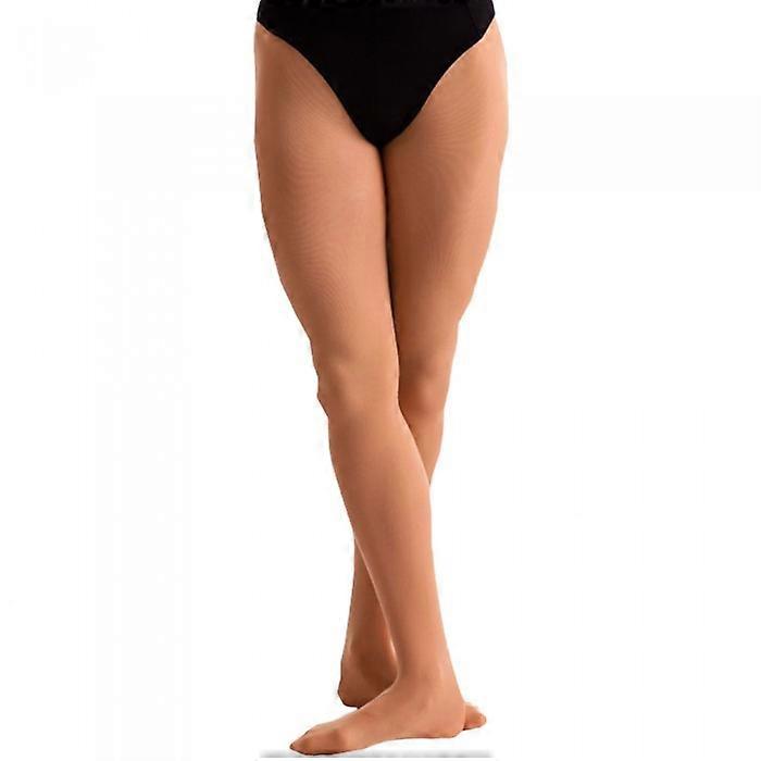 Silkeagtige dansepiger High Performance Footed Dance Tights