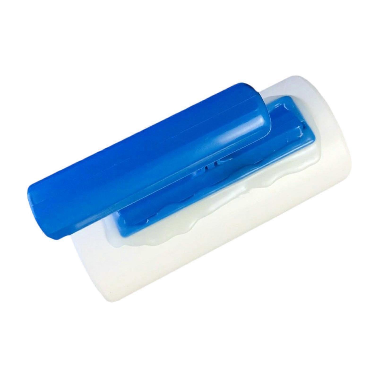 Concrete Trowel with Ergonomic Curved Handle for Precision Plastering and Skimming, Small Size