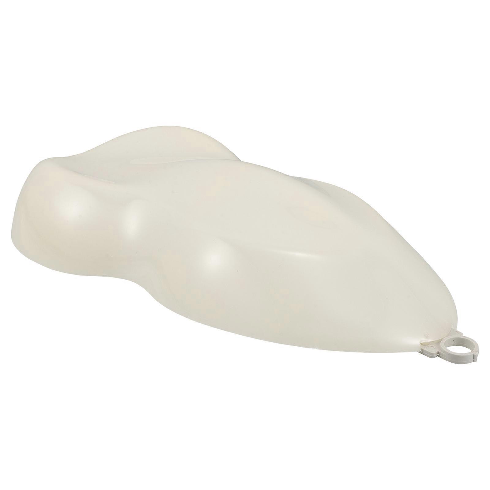 White Car for Show High Realism Durable Plastic Model 7.9 Inches