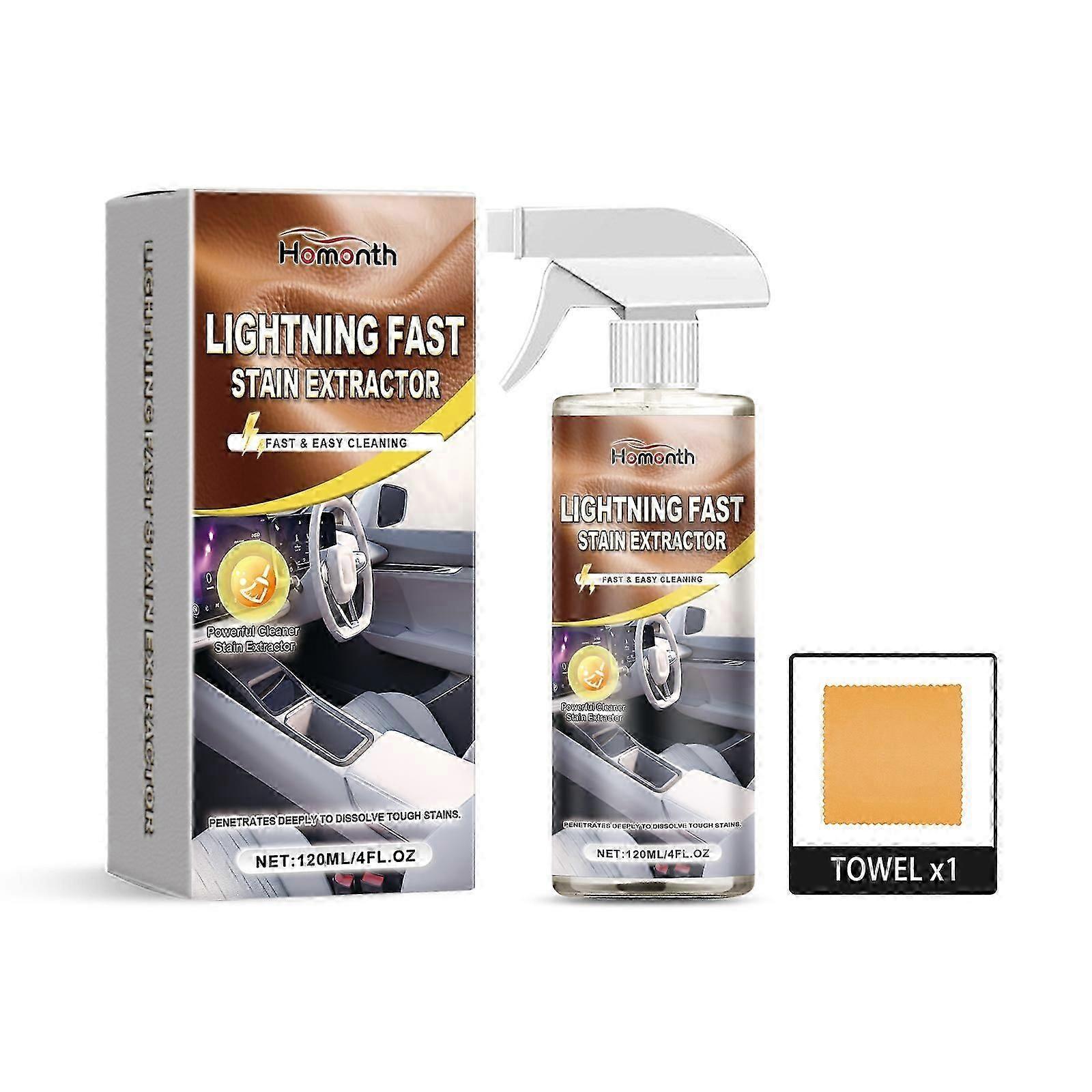 Car Interior Cleaner - Effective Stain Removal for Leather