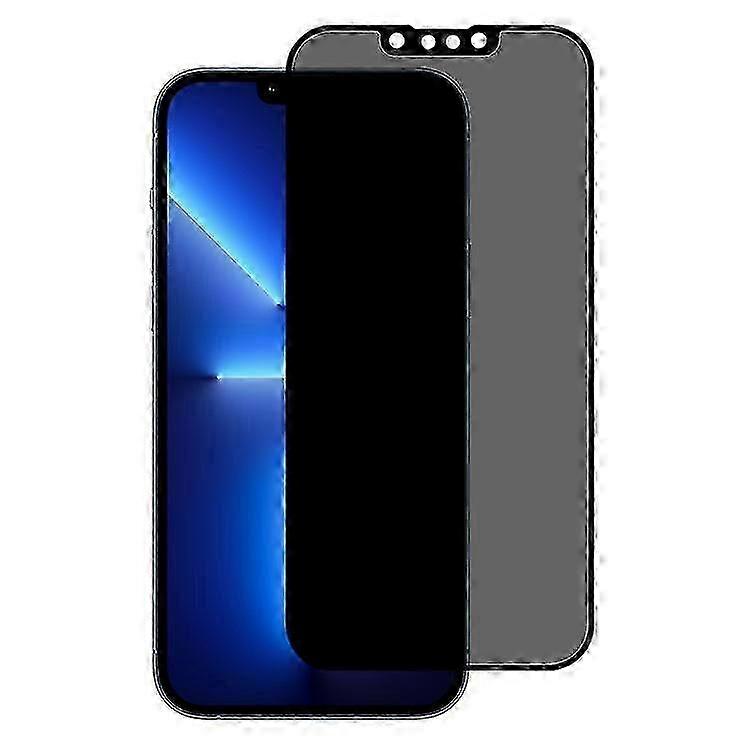 Full Coverage Full Glue 360 Degrees Anti-Spy Anti-Peep Tempered Glass Screen Protector Compatible For iPhone 13 Pro Max 6.7 inch
