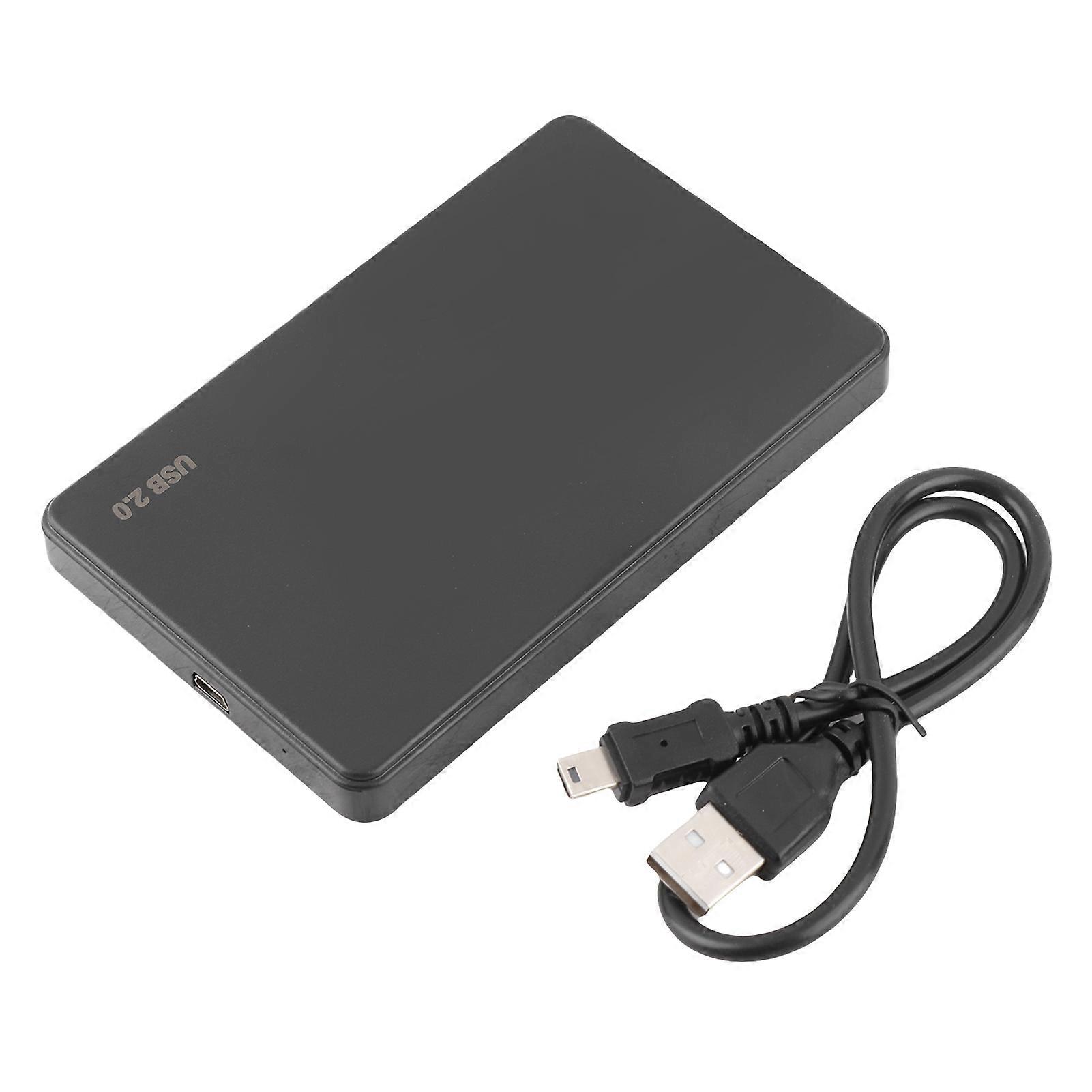 2.5 Inch Hard Disk Case SATA to USB 2.0 Adapter for SSD HDD Portable External Enclosure