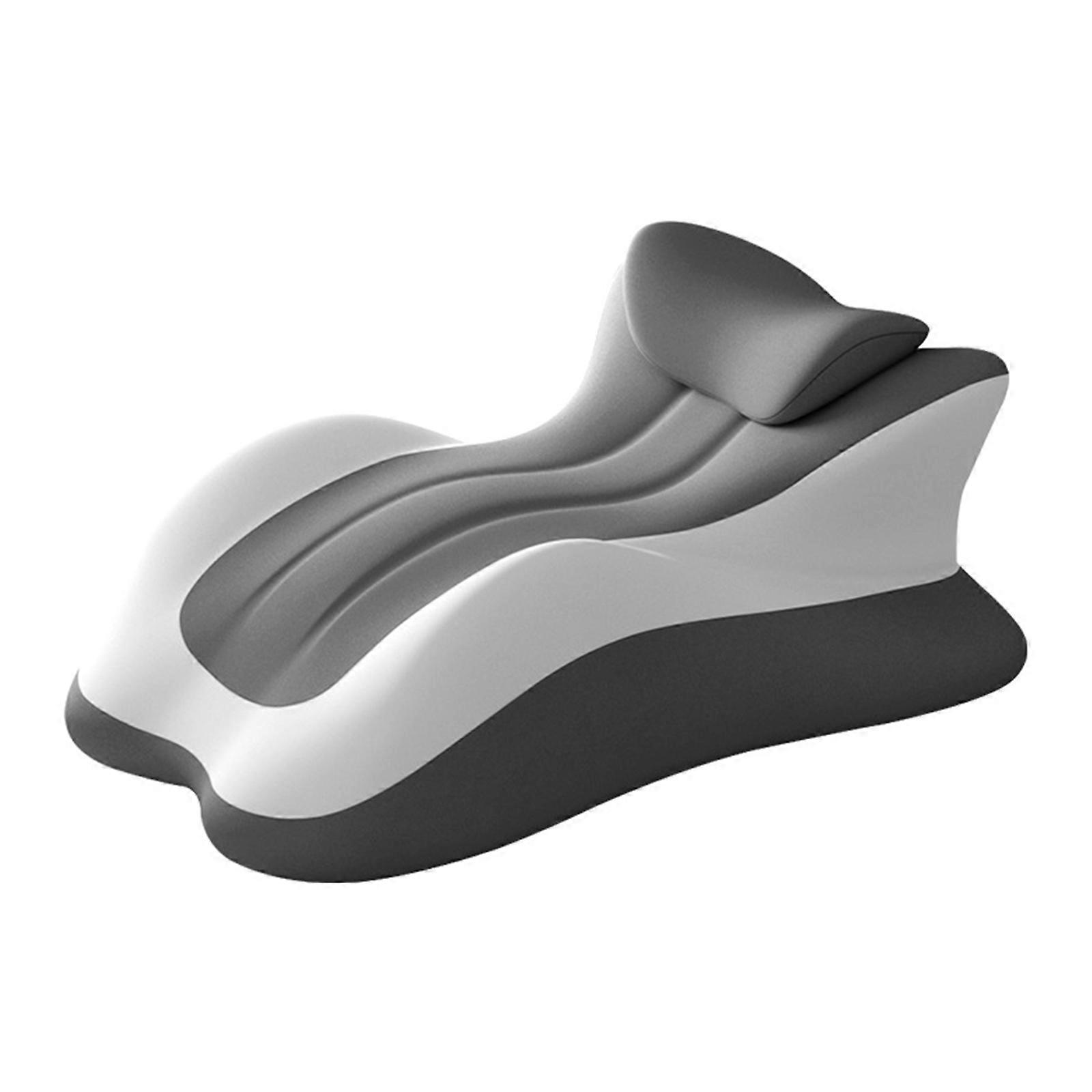 Multiple Functional Segment Shape Pillow Memory Spume Center Pressure Relief For Bed Sofa Floor Tasks Multicolor