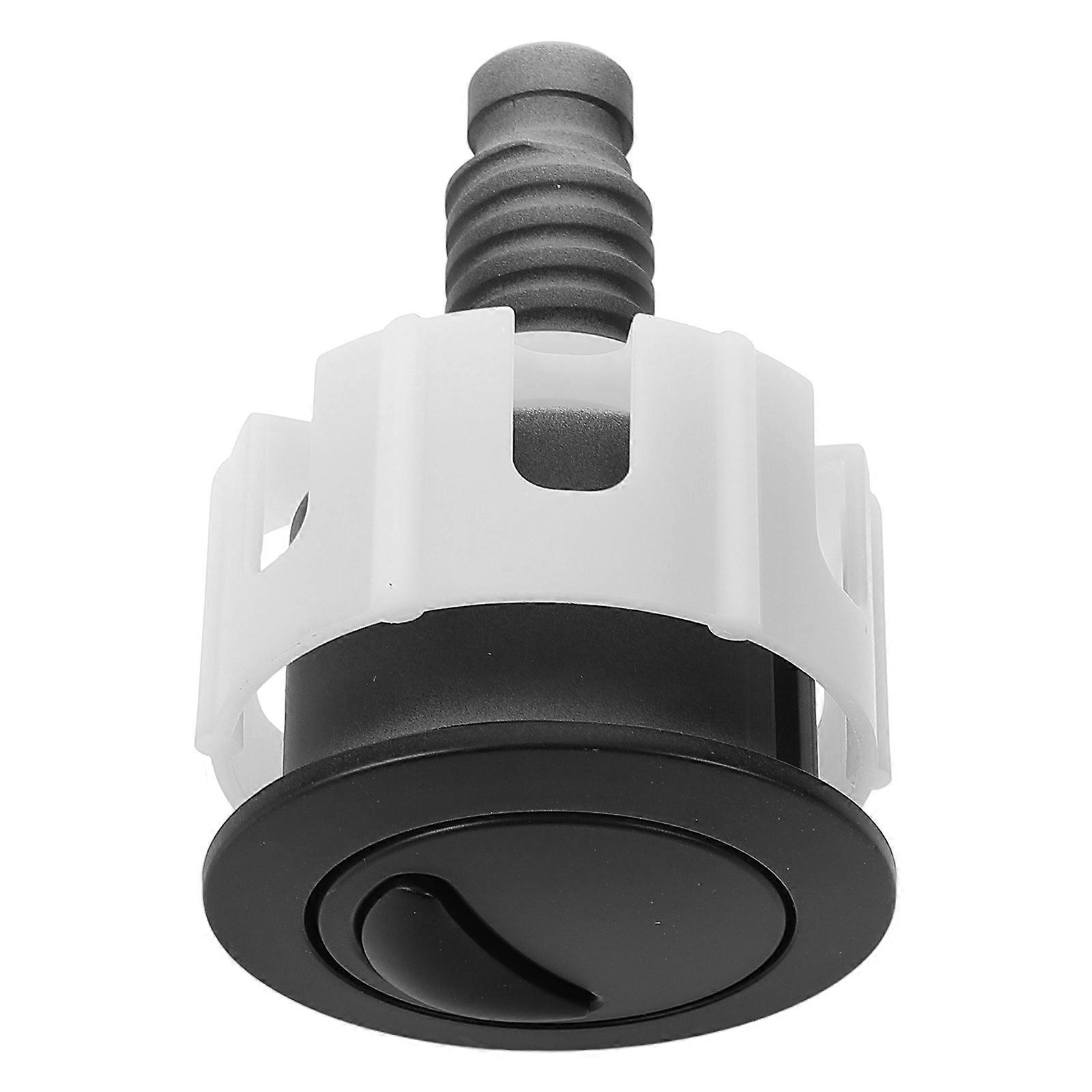 Toilet Double Flushing Button Push Chrome Toilet Flush Button for Bathroom