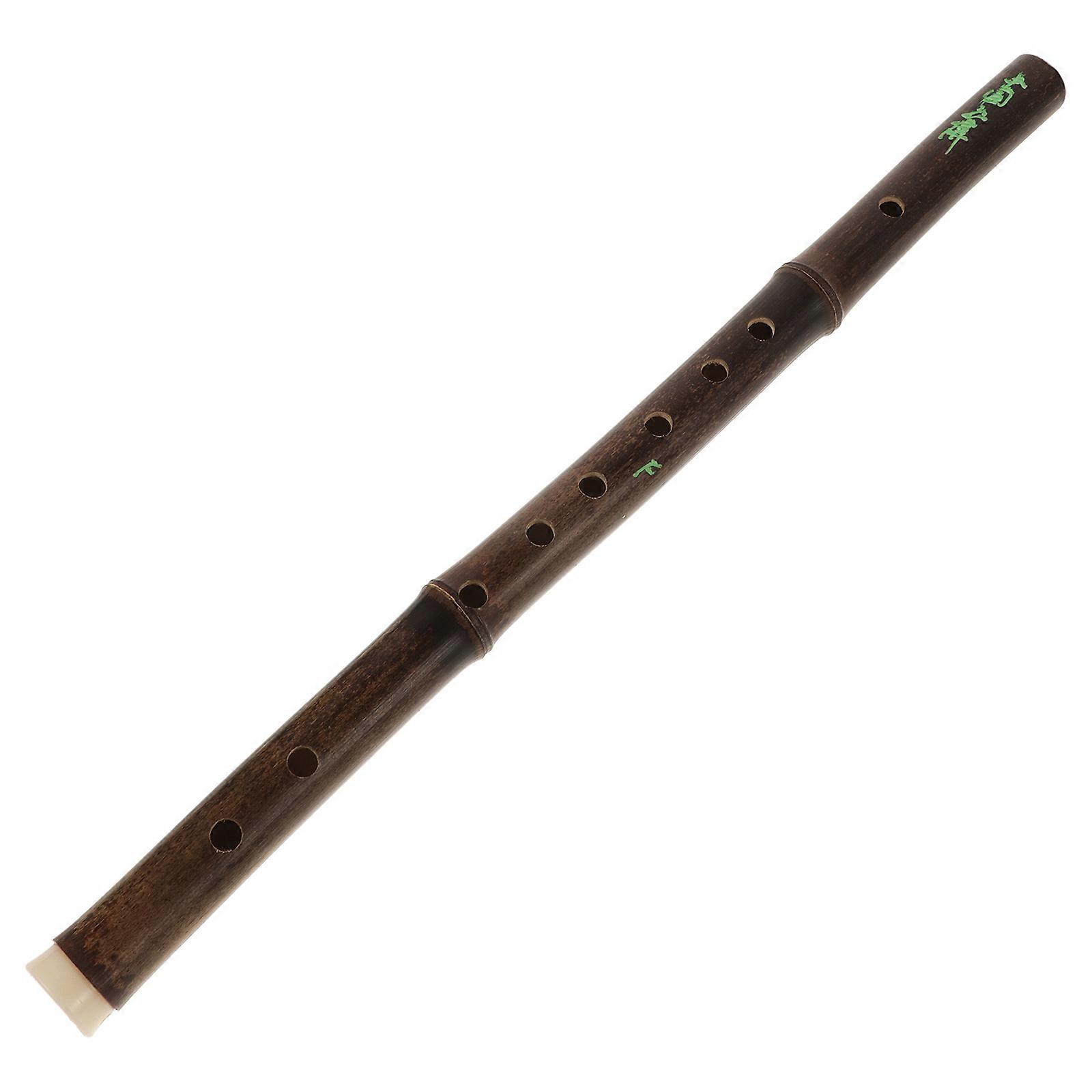 Professional Bamboo Flute Vertical Flute for Beginners Six-Hole Instrument