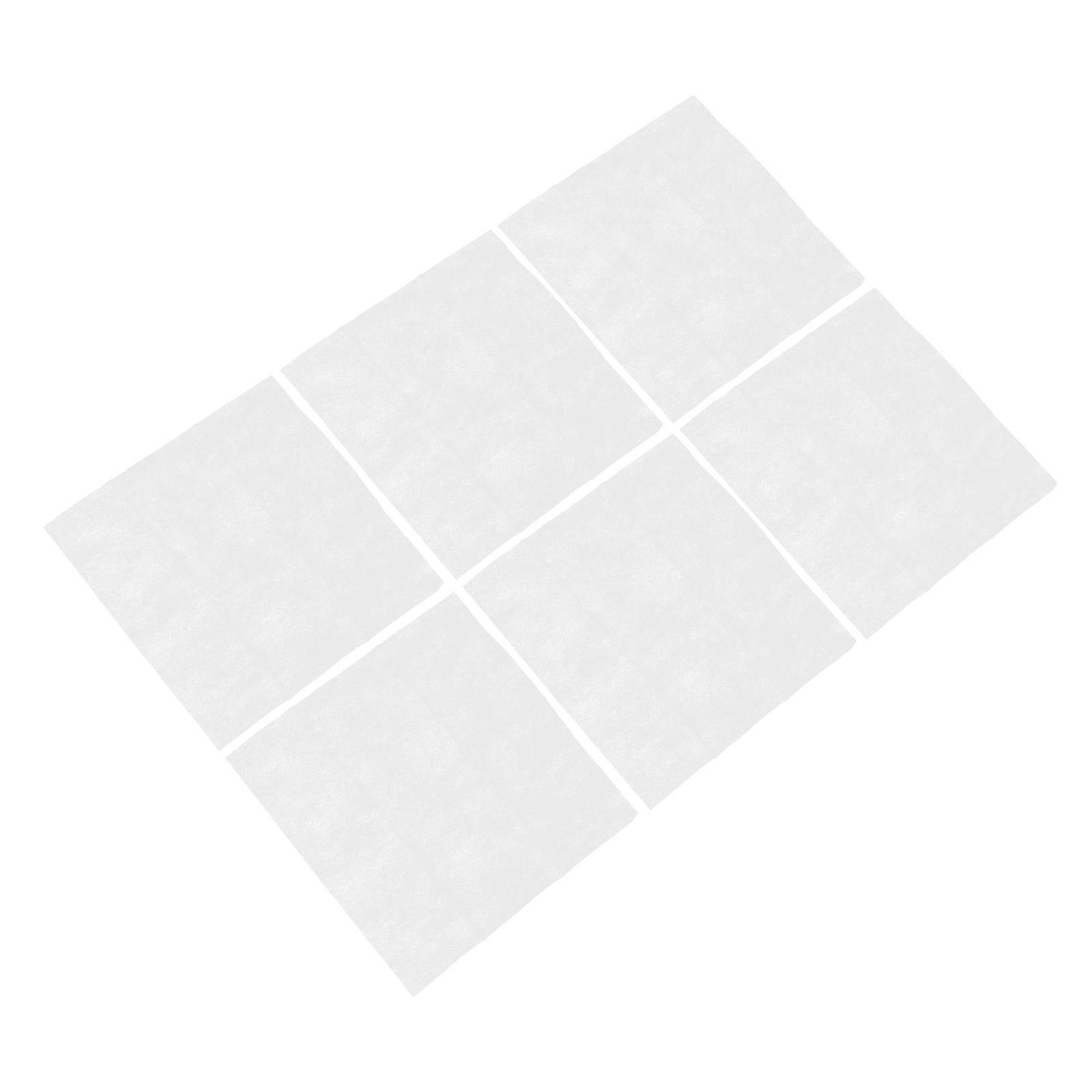 Air Conditioner Filter Vent Filter for Air Conditioner 6Pcs White Pet