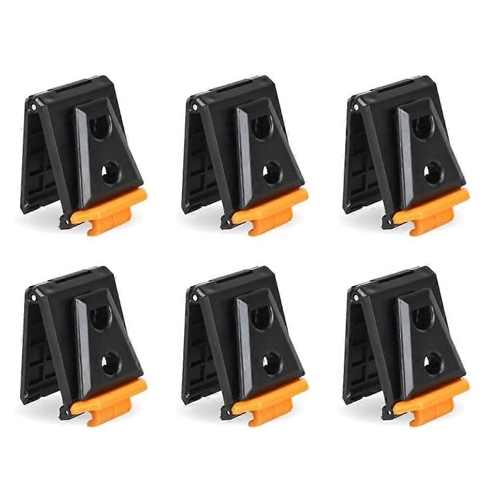 6pcs Clip Tech Hubs for TOU-CT ClipTech Pouches,Tool Belt Clip Fits for Models TOU-CT-150 TB-CT-150SP