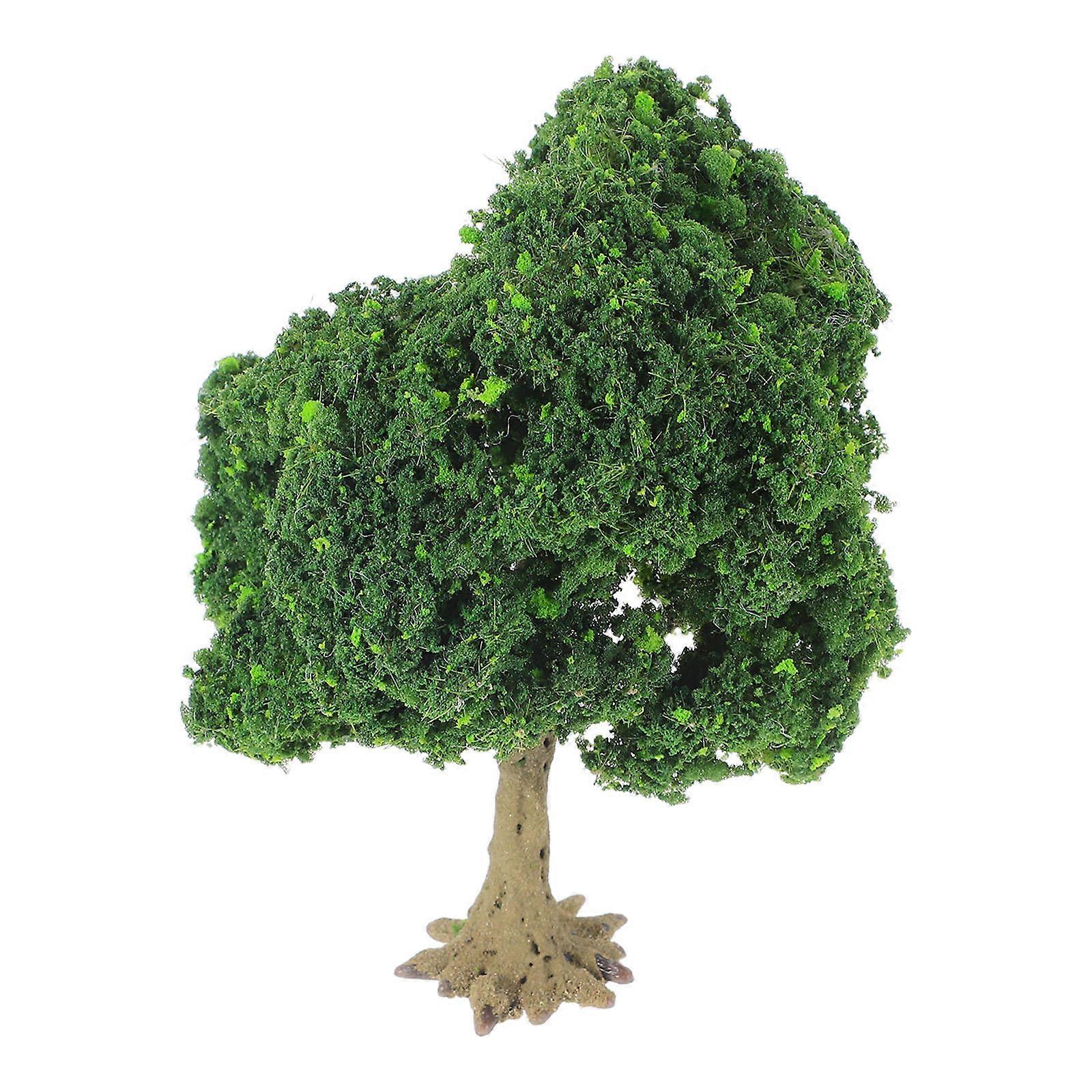 Landscape Desktop Decoration Tree for Model Train Accessories Green Wire