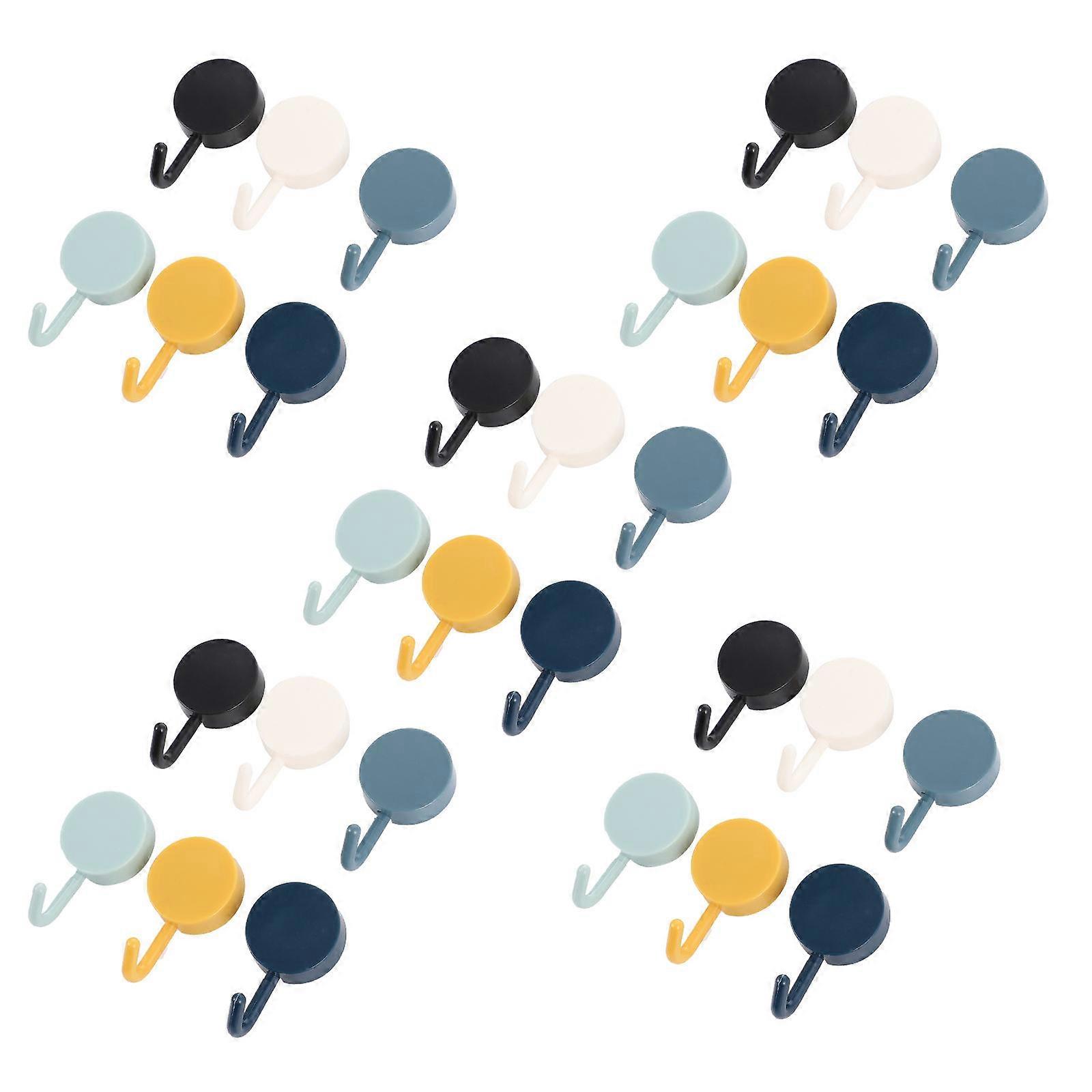 Creative Wall Hook Clothes Hanger for Holding Use 90Pcs Assorted Color Pack