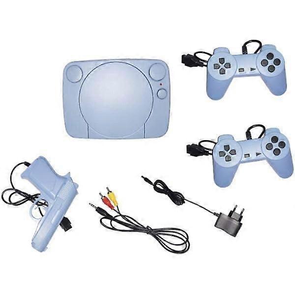 Retro Game Console with Preloaded Classic Games for TV, TwoPlayer Controllers and Light Gun