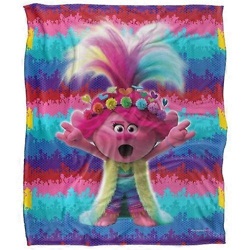 Trolls Music Rules Silky Soft Touch Blanket