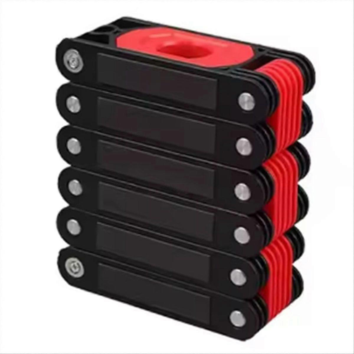 Multifunctional Folding Level Polygon Gauge Woodworking Pipe Stair Corner Folding Extension Tool