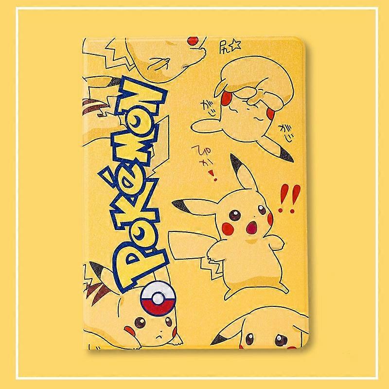 Case For Ipad Old 234 Speaker Is Soft Behind Tablet Expression Pikachu