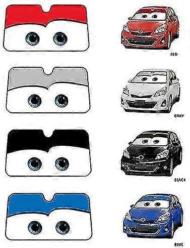 Parabrisas del coche Parasol Cartoon Eyes Front Auto Sun
