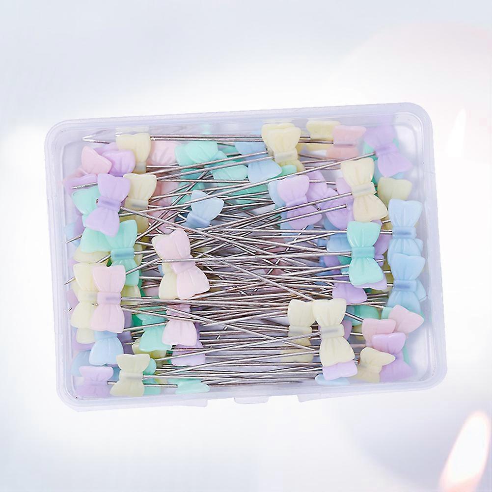 Craft Decoration Sewing Pins Plastic Flat Head DIY Doll Making 50Pcs