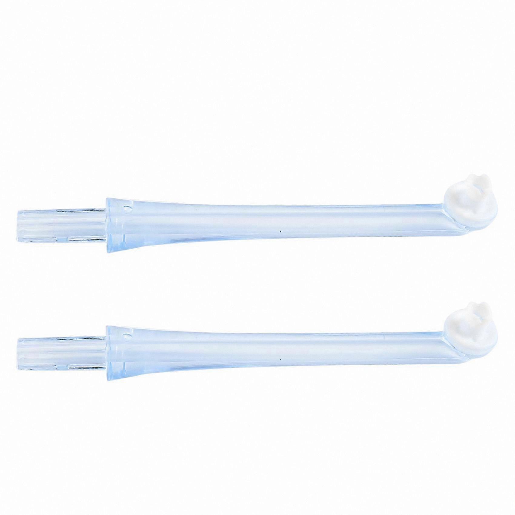2-Pack Replacement Nozzles for Electric Toothbrushes, Compatible with Various Models, Oral Irrigator Accessories