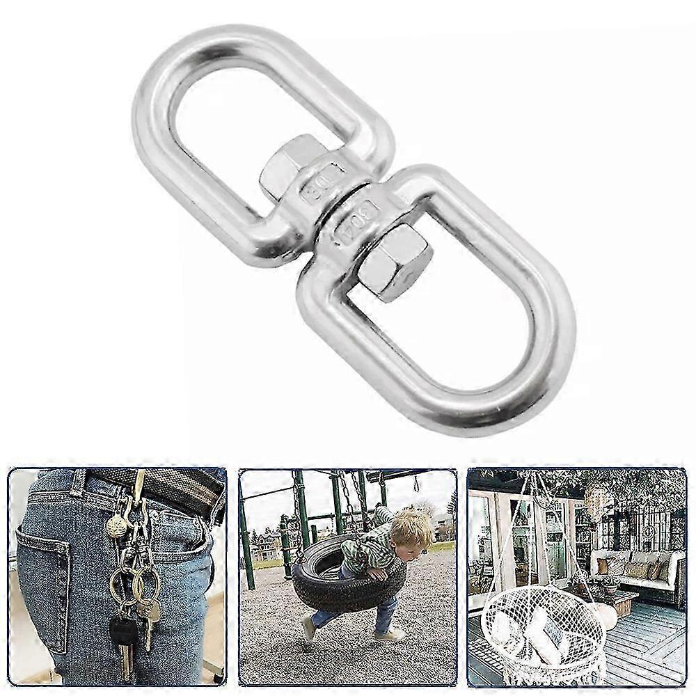 8mm 304 Stainless Steel Universal Rotating Ring 2025