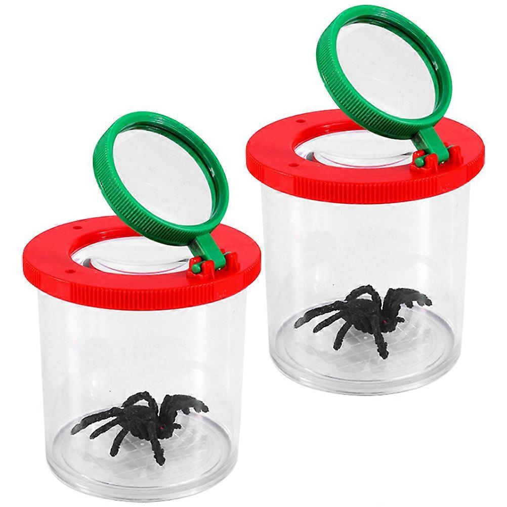 Observation Bug Viewer Kit for Collection with 2Pcs Insert Bug Catcher Box