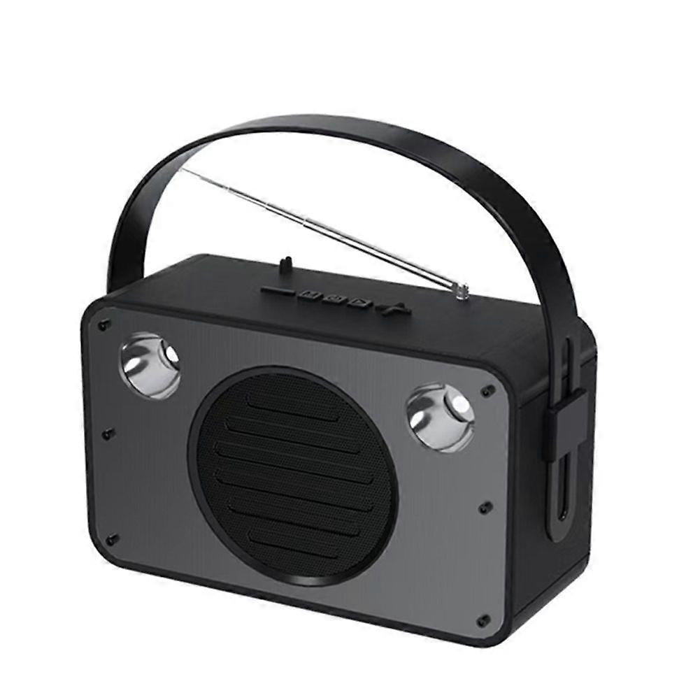 Outdoor Portable Bluetooth Speaker Multi-Functional Solar-Powered Emergency Charging Light and Speaker