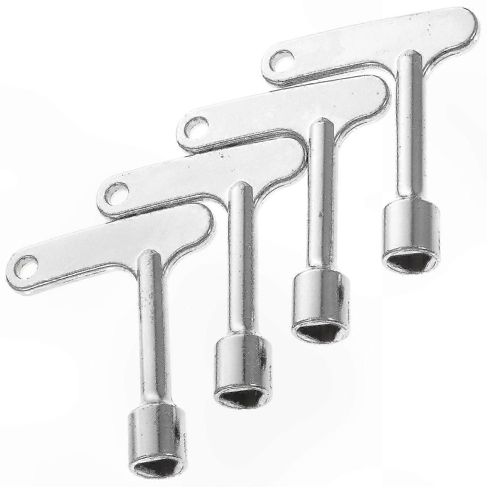 4-Pack Triangle Spanner Key for Elevator Panel Lock Service Tools