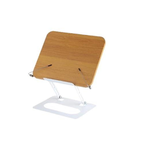 Adjustable Rotating Cookbook Stand with Ergonomic EyeLevel Viewing, Foldable Kitchen Recipe Holder Black 30cm