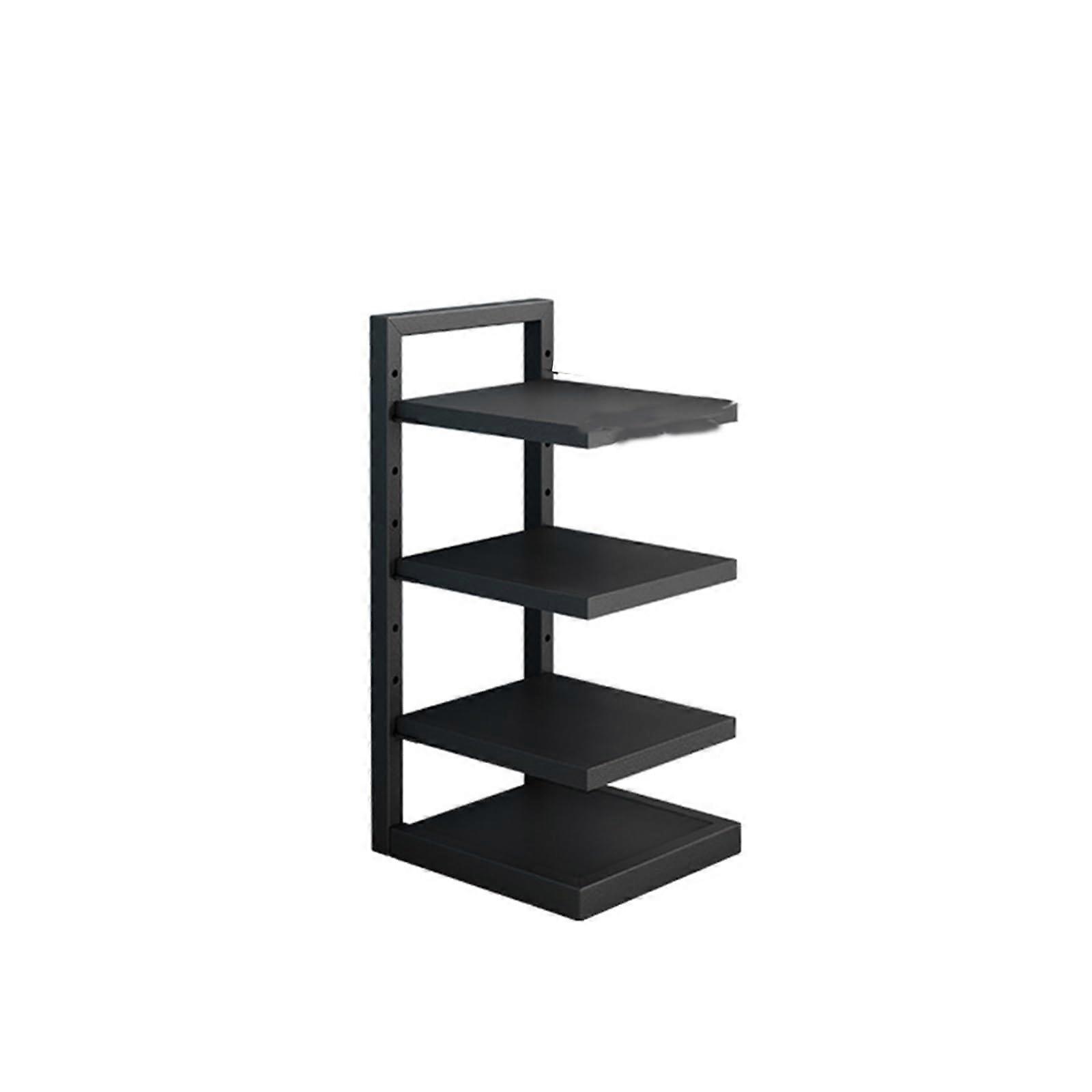 Adjustable Kitchen Storage Rack for Pots and Pans, 4Tier Corner Organizer with Ample Space