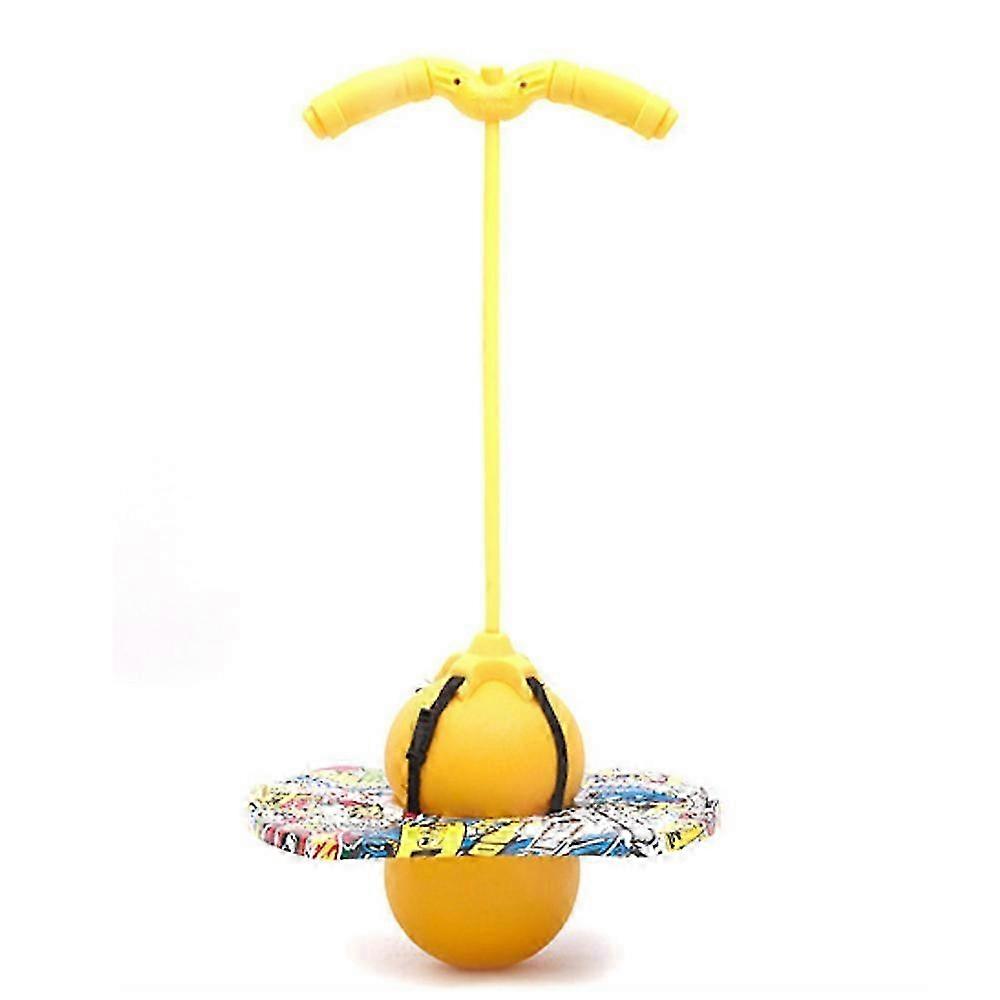 Pogo Jumping Ball Balance Board With Handle Explosion Proof Exercise Bouncing Ball