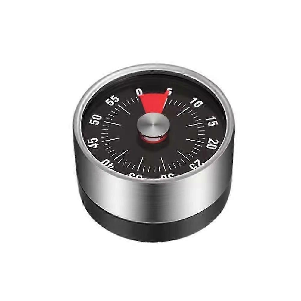 1/3/5PCS White Clock Timer Magnetic Backing Eye-catching Dial Timer Stainless Steel Visual Timer Stainless Steel Timer Durable