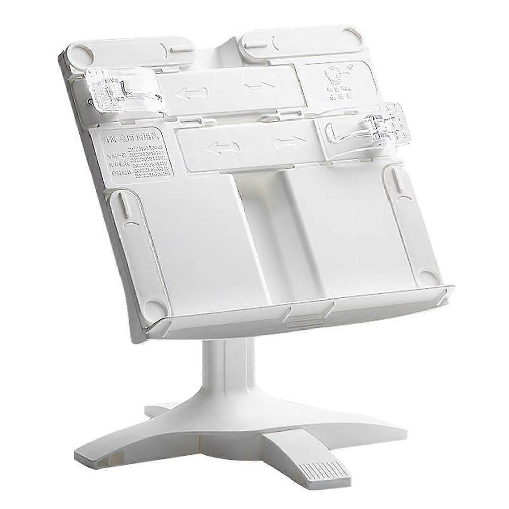 Reading Bookshelf Adjustable Rotatable Lifting Landing Reading Book Support Multifunctional Tablet Books Holder A