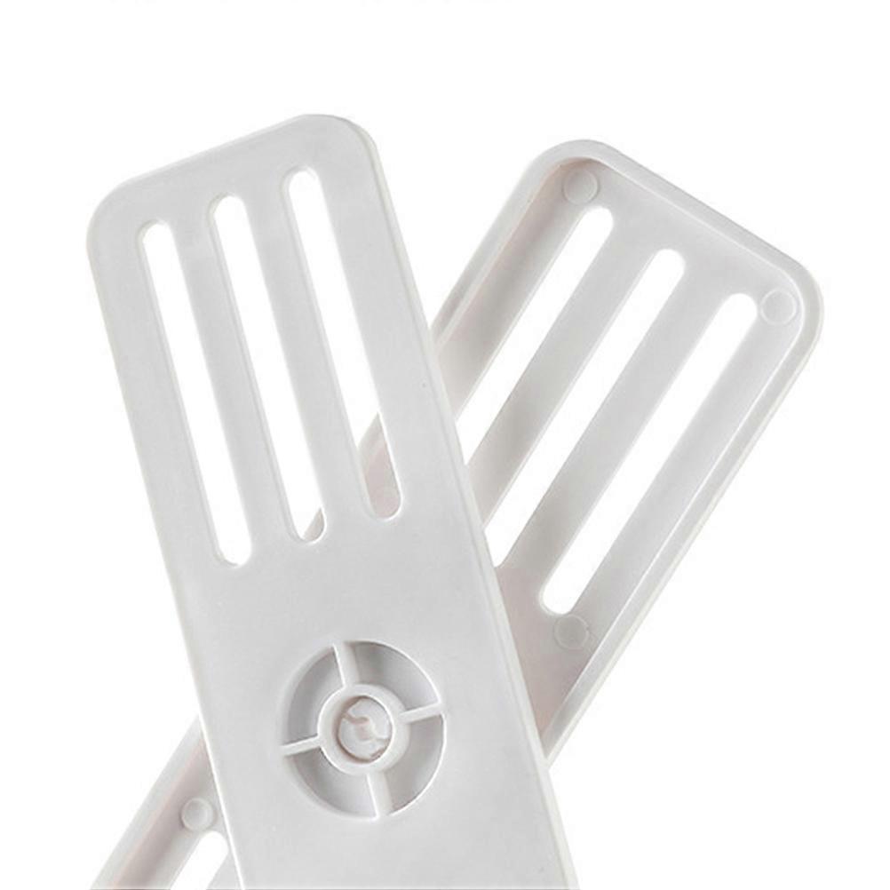 Patch Panel Hanger Versatile Fixing Device for Storage Use 4Set White