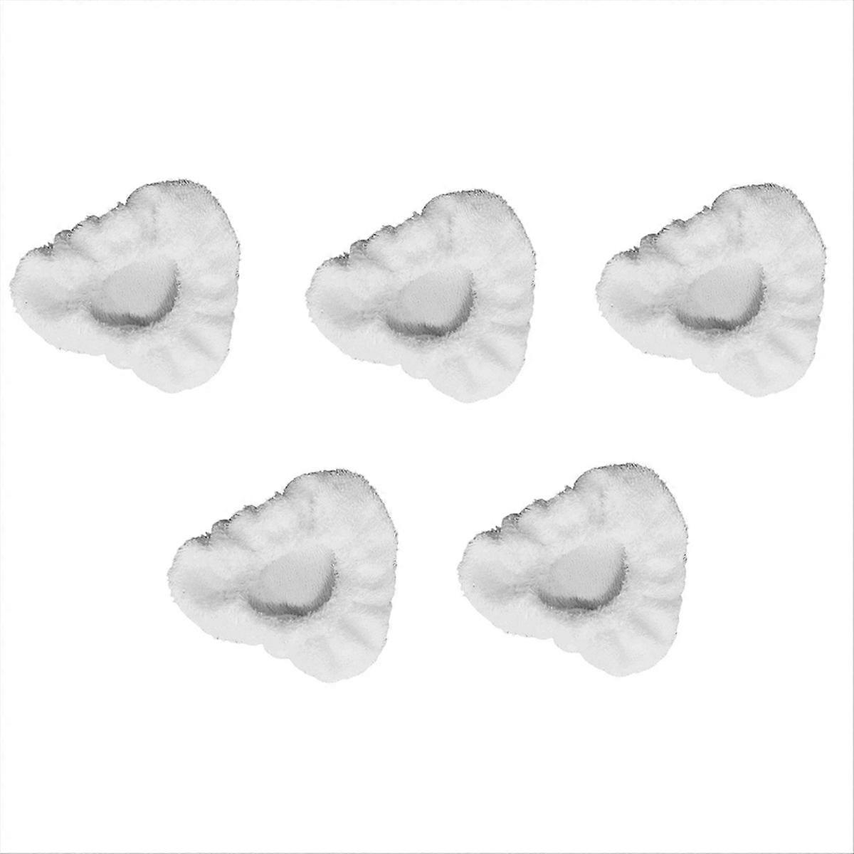 For Small Triangle Bonnets Reusable Microfiber Cleaning 5Pcs