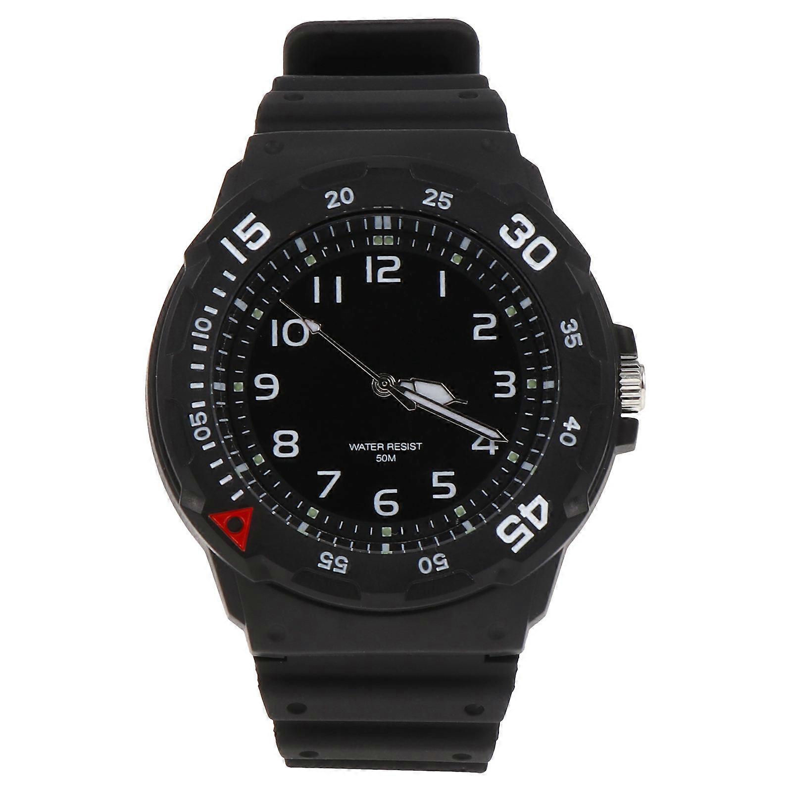 Wrist Watch Outdoor Waterproof Function Silicone Band