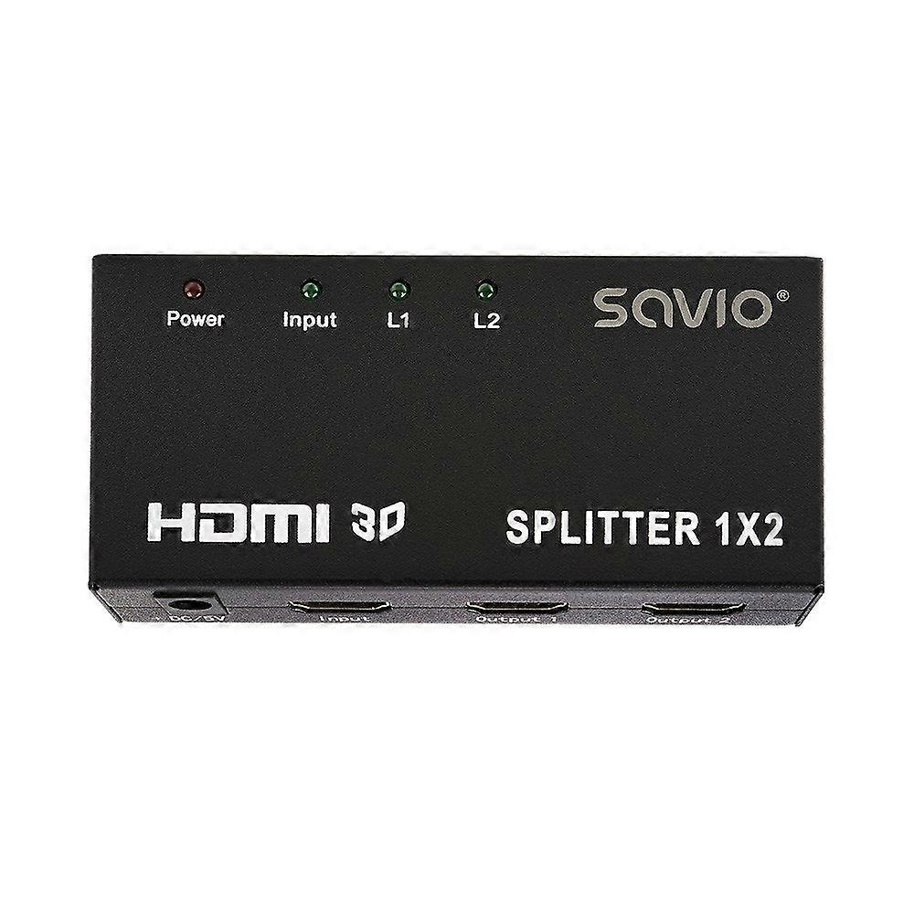 Savio CL-42 Divisor de Vídeo HDMI 2x HDMI