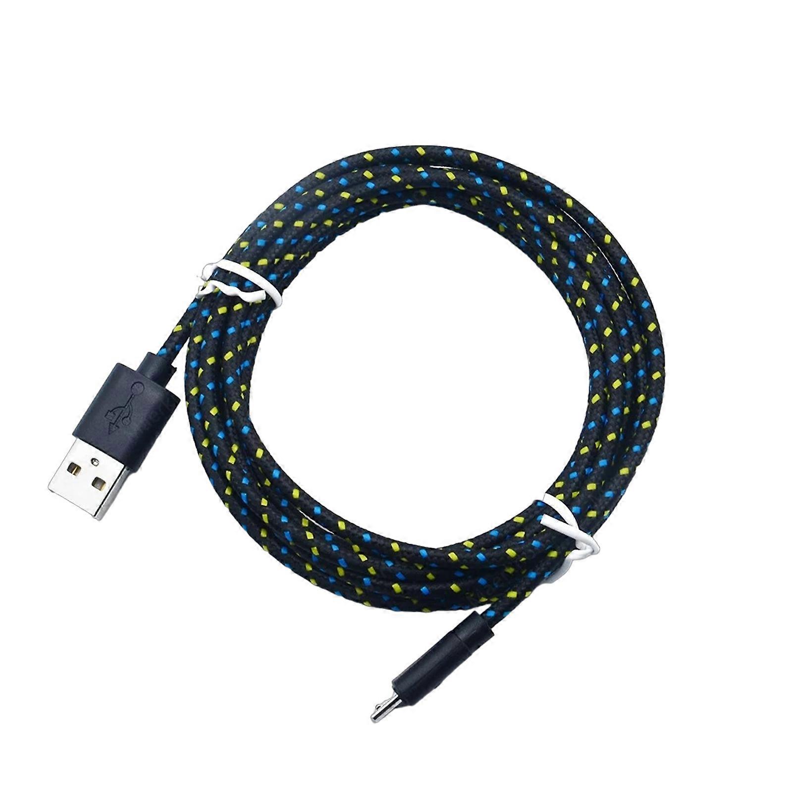2.4A Fast Charging Data Cable Micro USB Cable Nylon Braided Cord Phone Charger & Data Sync Cord for