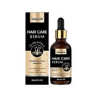 Sérum capilar para cabelos mais espessos e volumosos, óleo capilar nutritivo e volumizador para homens e mulheres, fórmula leve e não pegajosa para suavizar o frizz e aumentar o brilho.