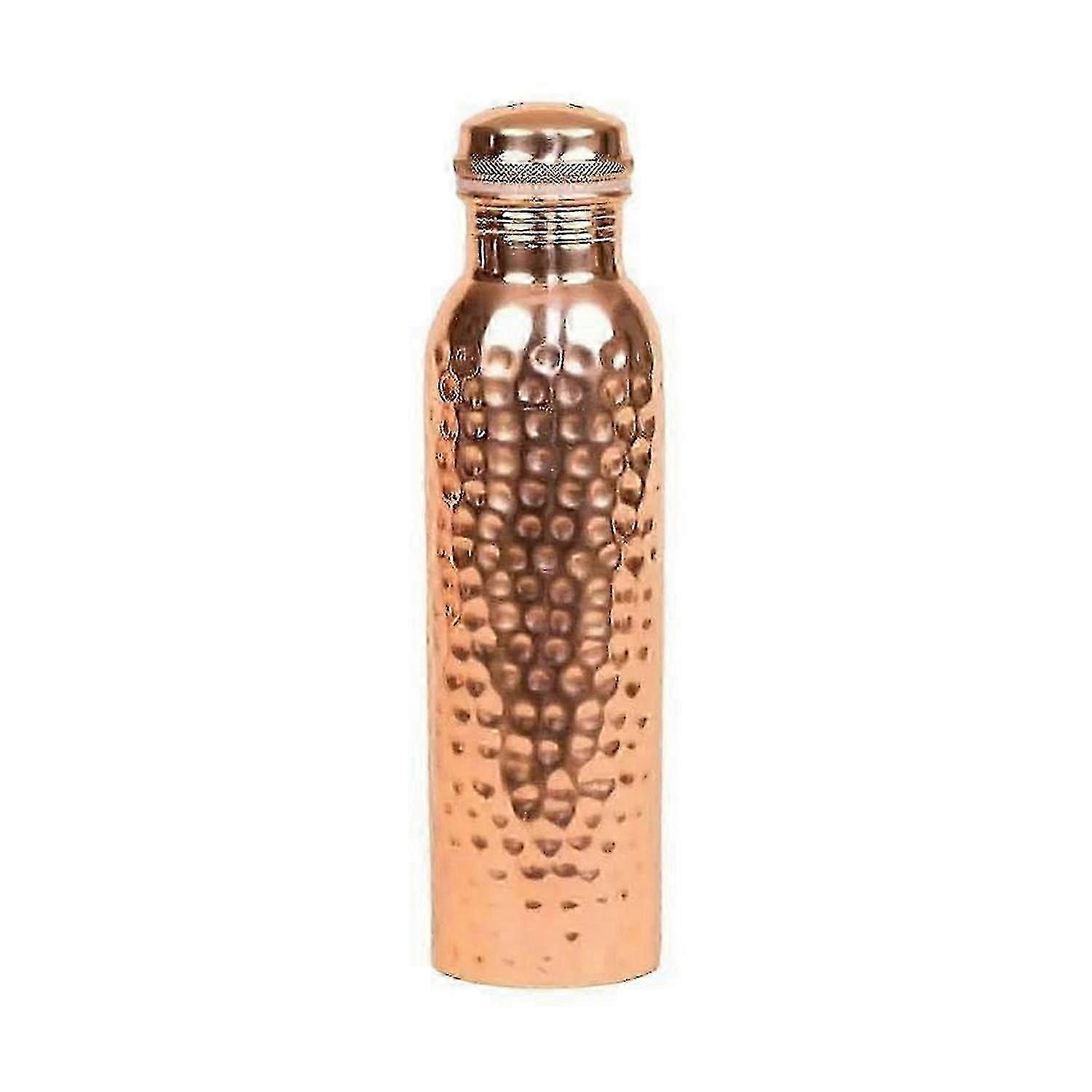 Copper Bottle 800ml), Hammered Copper Water Bottle