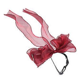 Kitten Collar Adjustable Bow-Knot Cat Collar Decorative Pet 2Pcs