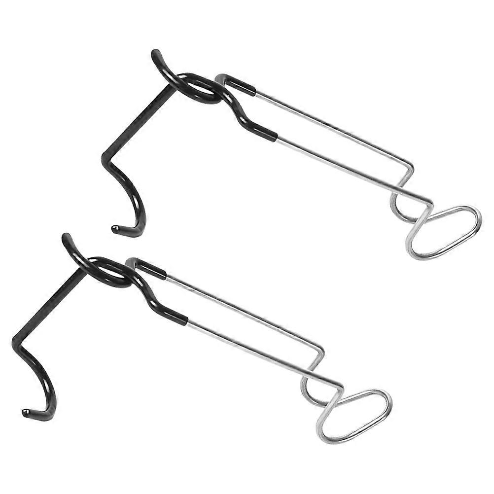 Camping Lamp Pole Hook for Hanging 2Pcs Durable Iron Hooks with Multi-Use Function